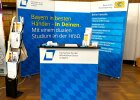Startklar: Auch auf dem Coburger Campus macht der Stand der HföD eine gute Figur